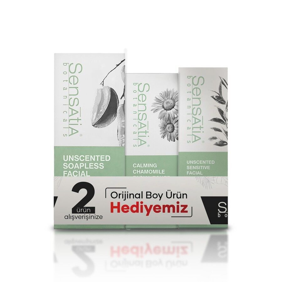 Hassas Cilt Set 3'lü Toner + C Serum + Cleanser