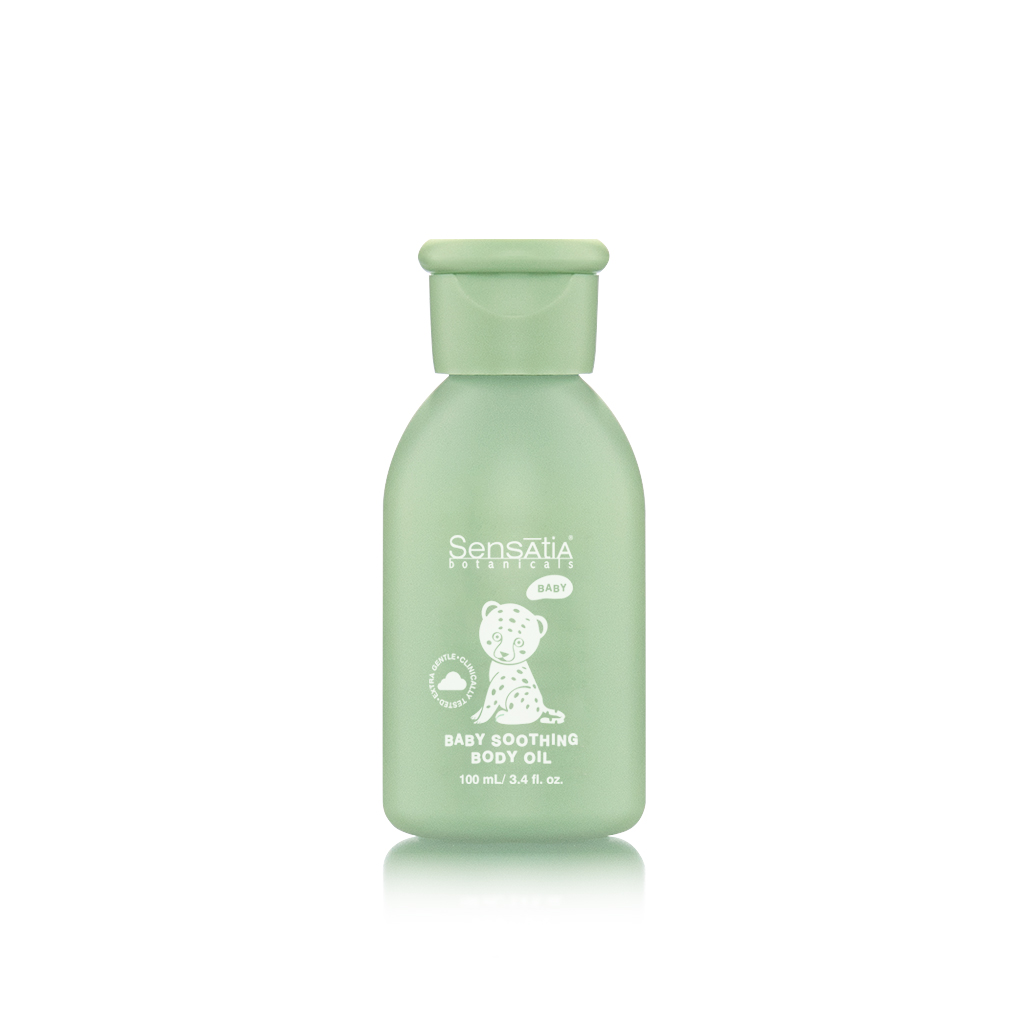 Baby Soothing Body Oil 100ml Bottle 1024px